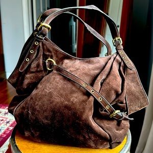 Suede Kooba Shoulder Bag